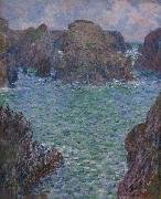 Claude Monet Port Goulphar France oil painting artist
